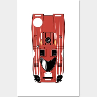 Red Racer Posters and Art